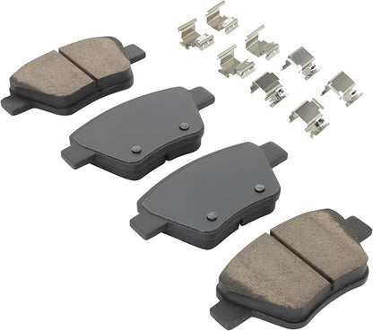 Premium Ceramic Rear Brake Pads Compatible - Image 2