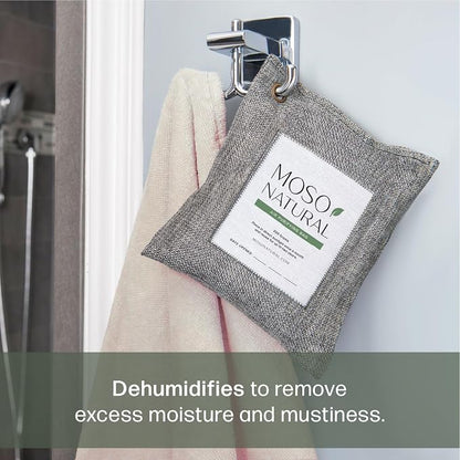 Moso Natural Air Purifying Bag 200g Bamboo Charcoal Odor Absorber - Image 10