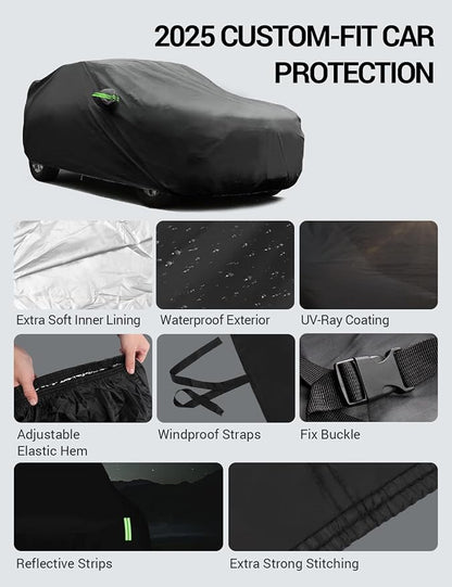 Proadsy 2025 Upgrade Car Cover Compatible - Image 8