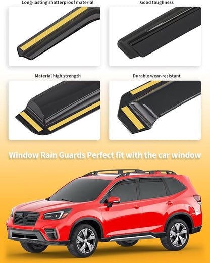 in-Channel Window Rain Guards Fit - Image 8
