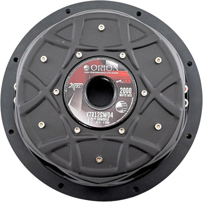 ORION XTR Series XTR12SWD4 Shallow Mount 12” Car Subwoofer, 2000W Max Power - Image 5