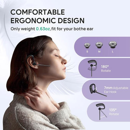 Yealink Bluetooth Headset BH71 Pro, Teams Zoom Certified, Single Ear Wireless - Image 6