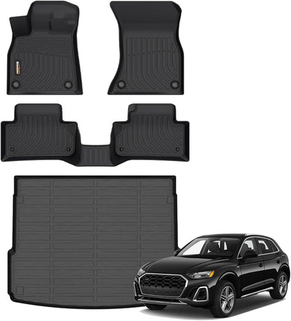 Binmotor-All Weather Car Floor Mats Cargo Liner Set by VisittheBinmotor