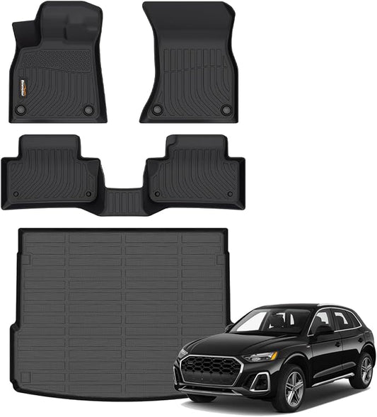 Binmotor-All Weather Car Floor Mats Cargo Liner Set by VisittheBinmotor