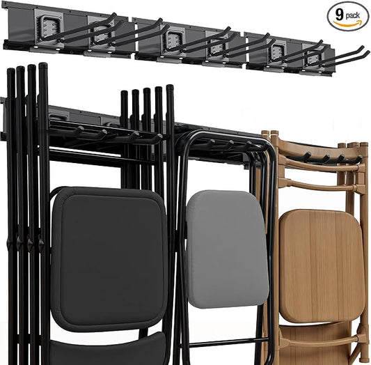 Garage Tool Organizer Wall Mount | 48-Inch Garage Wall Organizer & Folding by Tidyme