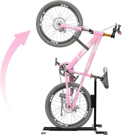 Bike Stand, Vertical Bike Rack For Indoor Bike Storage, Upright Bicycle Stand by PHUNAYA