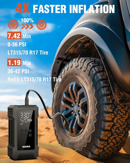 NW08 Tire Inflator Portable Air Compressor - Image 2