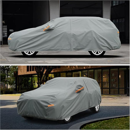 Kayme Heavy Duty SUV Car Cover Waterproof All Weather, Full Exterior Covers Sun - Image 7