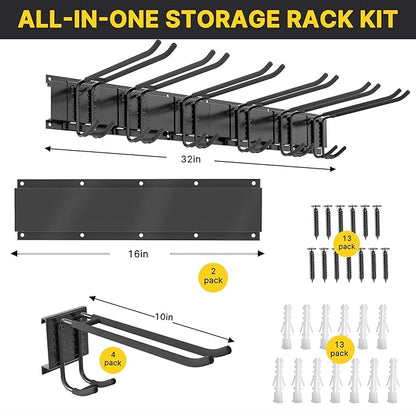 Garage Organization, Garage Tool Organizer Wall Mount - Image 5