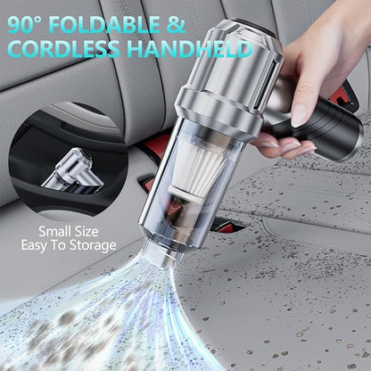Portable Cordless Foldable 20000PA High Power Mini Vacuum Cleaner, 4-in-1 - Image 6
