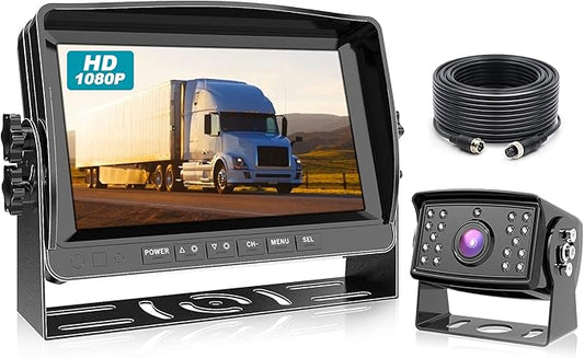 Fookoo Ⅱ HD Backup Camera System Kit, Sharp CCD Chip, 100% Not Wash Up by FOOKOO