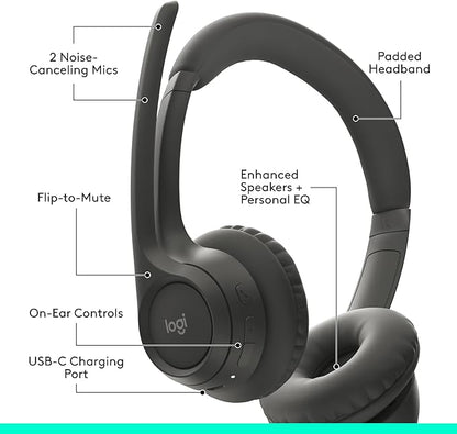 Logitech Zone 301 Wireless Bluetooth Headset - Image 6