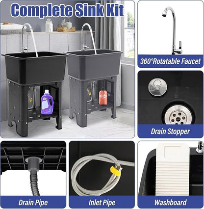 Free Standing Utility Sink - Image 7