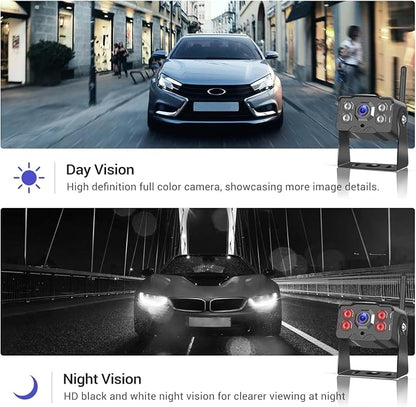 Hikity Wireless Backup Camera Trucks -7 Inch HD 1080P Rear View Camera Monitor - Image 8