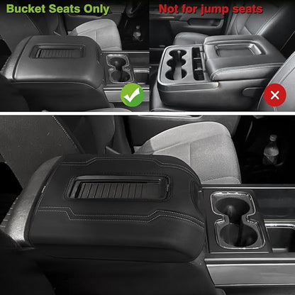 Muslogy Center Console Armrest Cover Compatible - Image 5