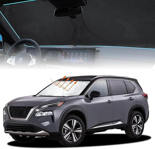INSAUTO for Rogue Windshield Sun Shade Sunshade Foldable for Nissan Rogue by INSAUTO