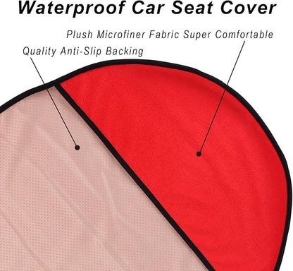 Car Seat Cover Protector Front Seats, - Image 5