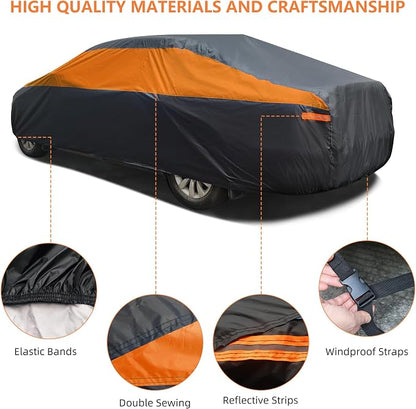 Car Cover Waterproof All Weather, Outdoor Car Cover - Image 4