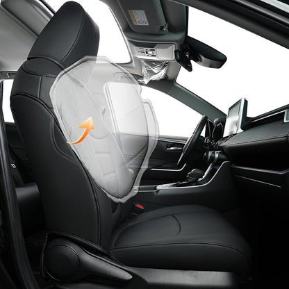 RISINGSTAR Rav4 Hybrid Seat Covers, fit 2019-2025 Toyota Rav4 Hybrid LE - Image 2