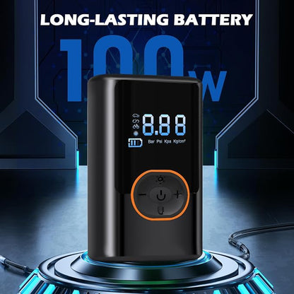 2025 Cordless Tire Inflator w/Digital Gauge 150PSI, Portable Air Pump - Image 2