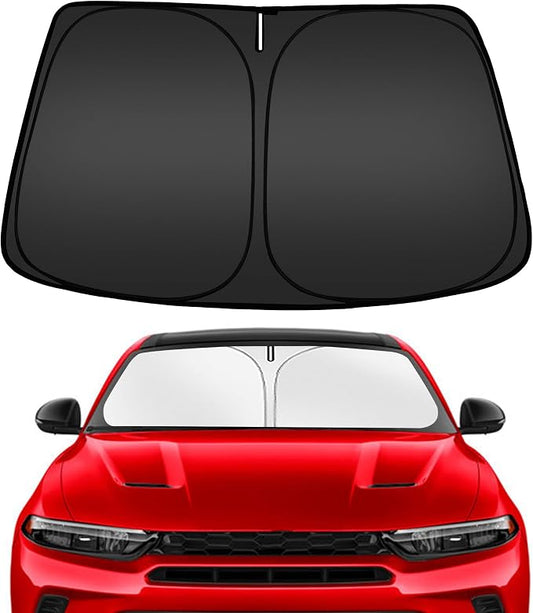 ARISMOTOR Windshield Sun Shade for Dodge Hornet 2023-2024, Custom Fit Foldable by ARISMOTOR