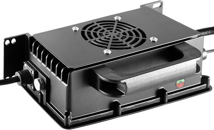 1400W Lead Acid Battery Charger 48 Volt 15 AMP 3-Pin Original Gray One-Piece - Image 3