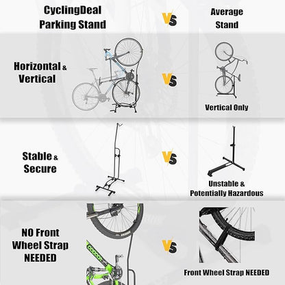 CyclingDeal Upright Bike Stand Floor - Image 5