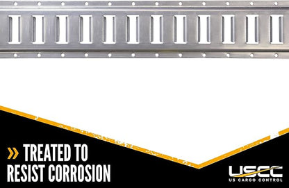 US Cargo Control E Track, Made in USA, 12 Gauge Steel 5 FT Galvanized E Track - Image 4