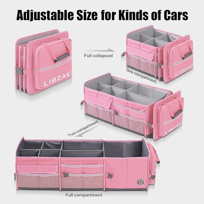 LIBZAKI Oversize 4 in 1 Car Trunk Storage Organizer - Image 3