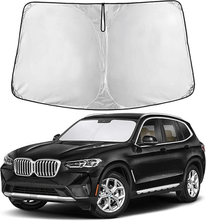 BMW X3 EcoNour Car Windshield Sunshade 2018-2025 by EcoNour