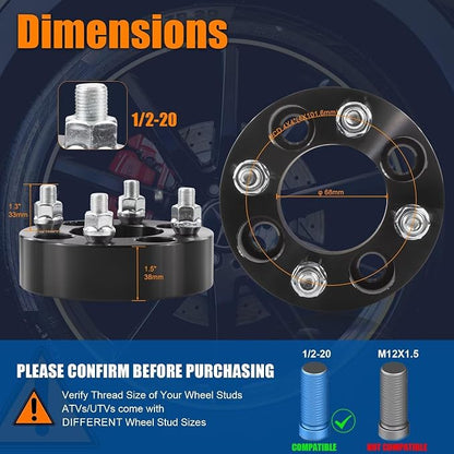 GAsupply 4x4 Wheel Spacers Fits - Image 2