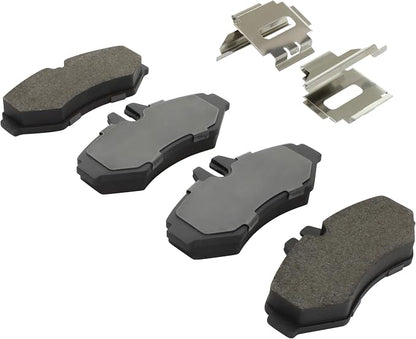 Premium Semi-Metallic Rear Brake Pads Compatible - Image 2