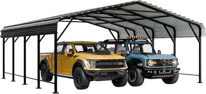 Walsunny Metal Carport 20x20 FT Heavy Duty Carport Canopy - Image 6