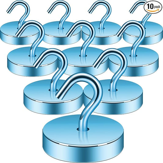 Neosmuk Magnetic Hooks, Cruise Ship Essentials, 100lb+ Heavy Duty Magnetic Hooks by Neosmuk