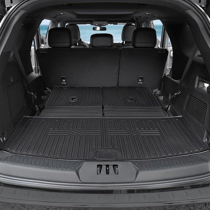Floor Mats for 2020-2024 2025 Ford Explorer, All Weather TPE Floor Mat Cargo - Image 5