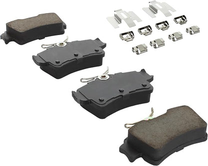 Premium Ceramic Rear Brake Pads Compatible - Image 2