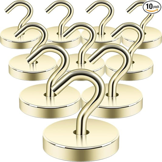 Neosmuk Magnetic Hooks, Cruise Ship Essentials, 120lb+ Heavy Duty Magnetic Hooks by Neosmuk