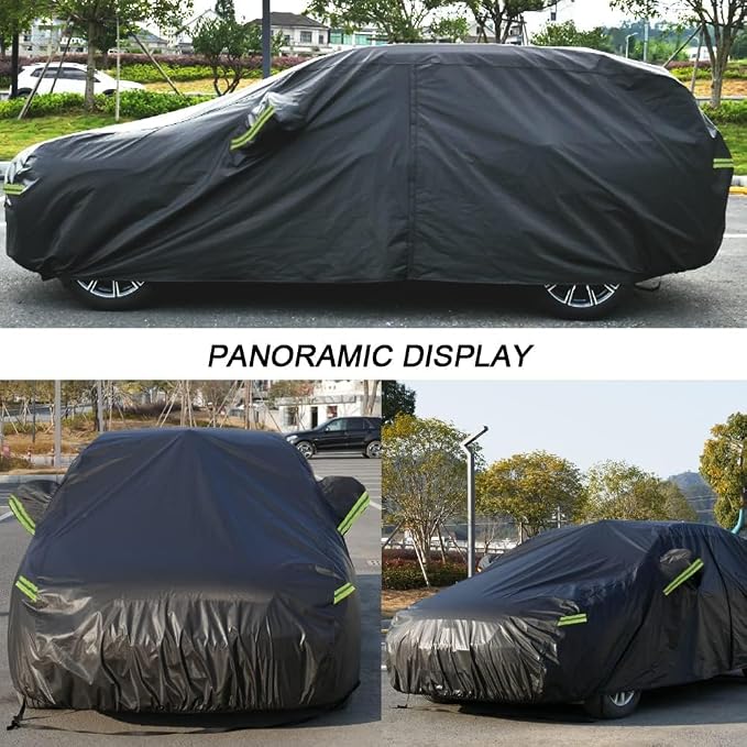 KouKou Car Cover Waterproof All Weather, 7 Layers Outdoor Car Cover - Image 7