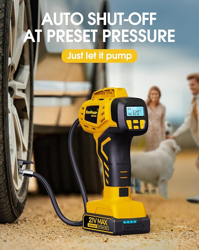 Tire Inflator Portable Air Compressor - Image 5