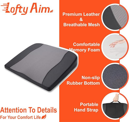 Car Seat Cushion, Comfort Memory Foam Car Cushions - Image 5