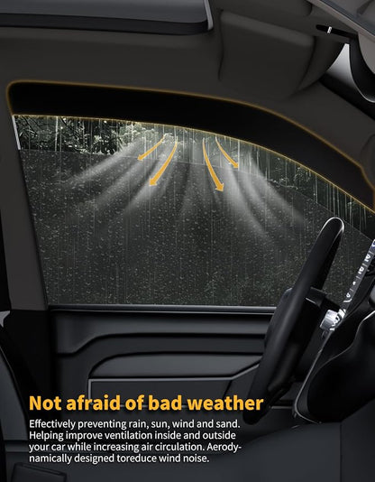 in-Channel Window Rain Guards Fit - Image 3