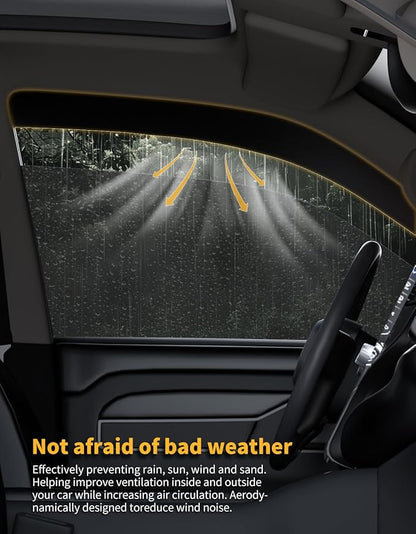 in-Channel Window Rain Guards Fit - Image 4