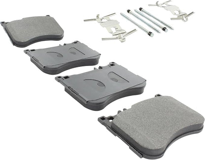 Premium Semi-Metallic Front Brake Pads Compatible - Image 2