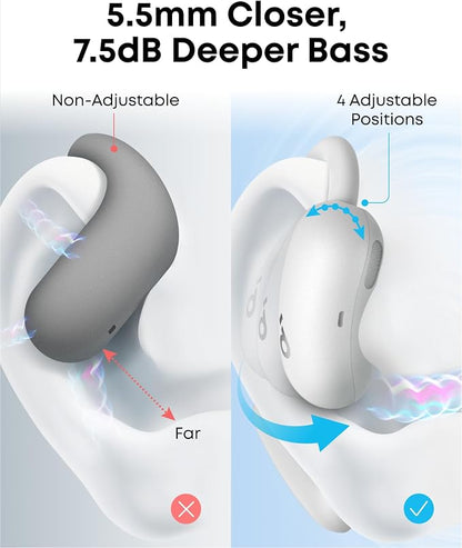 soundcore AeroFit 2 by Anker, Open-Ear Headphones, Translation Earbuds Real Time - Image 5