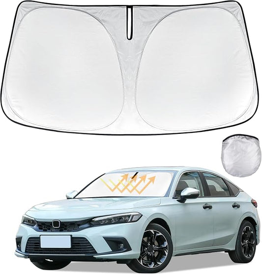 for Civic 2026 2025 2024 2023 2022 Windshield Sun Shade Custom Fit Honda Civic by SLOGENTO