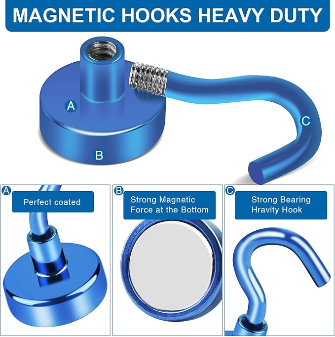 LOVIMAG Cruise Ship Essentials, 110Lbs Cruise Door Magnets, Magnetic Hooks - Image 5
