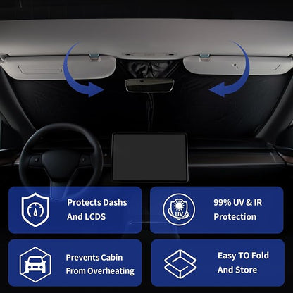 for Lexus 2024 Car Windshield Sunshade Foldable Sun Shield - Image 5