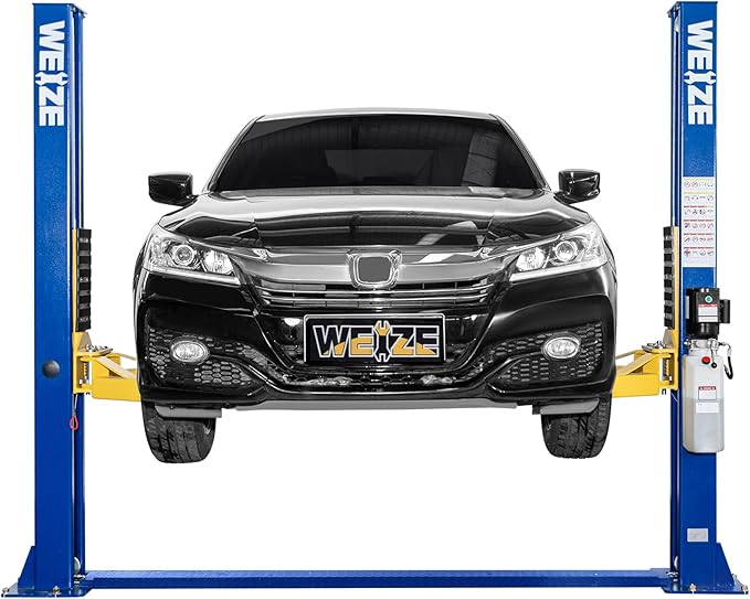 WEIZE 11000lbs Two Post Lift Auto Lift 2-Post Lift Car Lift Auto Lift 2 Post - Image 2