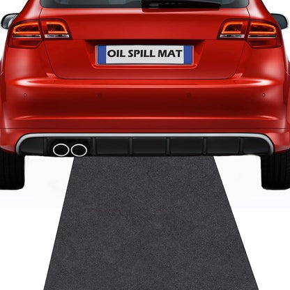 Oil Spill Mat 36x48 Inches Car Trunk Mat Rubber Backing Layer Oil Drip Pan by JOMMIE+CHEN