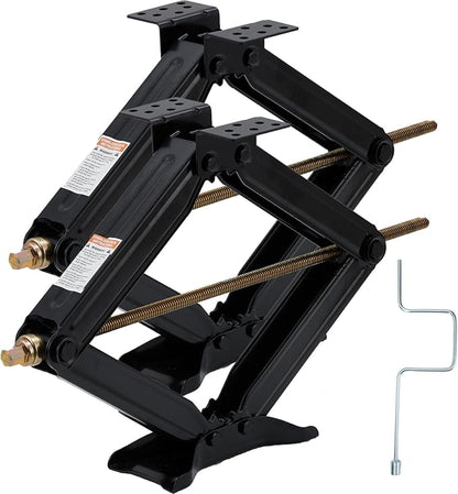 Garvee 24" RV Scissor Jack - 7500lb Heavy Duty Leveling Stabilizer by Garvee